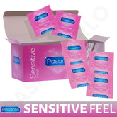 24X - PASANTE SENSITIVE FEEL INTENSE CLOSENESS LATEX SENSATION CONDOM Male Condom